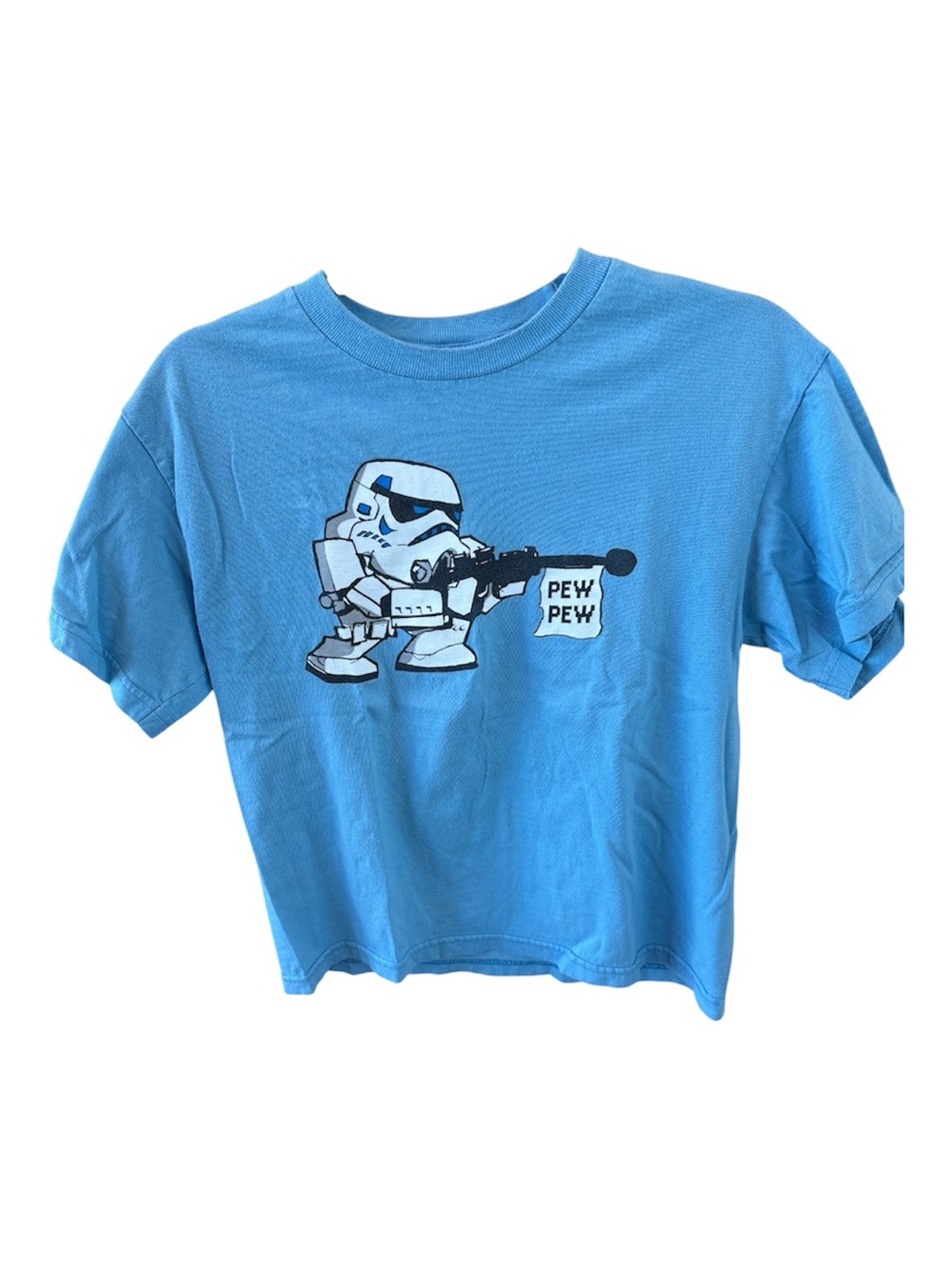 Star Wars Light Blue Kids Short Sleeve Stormtrooper Tee
